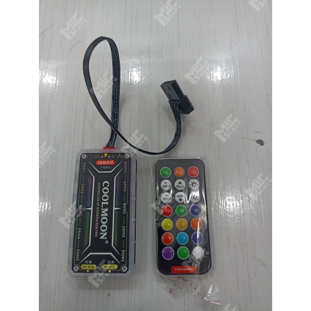 Bộ Hub + Remote đồng bộ Led Coolmoon