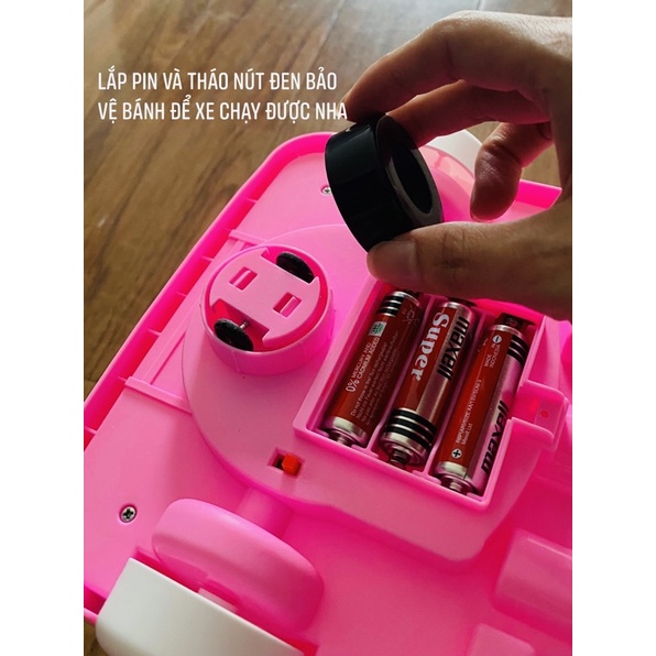 Ô tô đồ chơi bác sĩ xe cứu thương cho bé gái trai đóng y tá khám bệnh có đèn nhạc, đồ chơi bé làm nha sĩ bằng gỗ