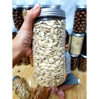 500g Hạt Bí Ngô Rang Tay🍀FREESHIP🍀Giảm 20K Khi Nhập [KINHTET20] Hạt Bí Rang Muối Loại Ngon