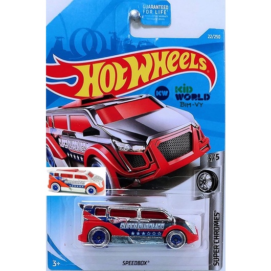 Xe mô hình Hot Wheels basic Speedbox FYD53, 40K.