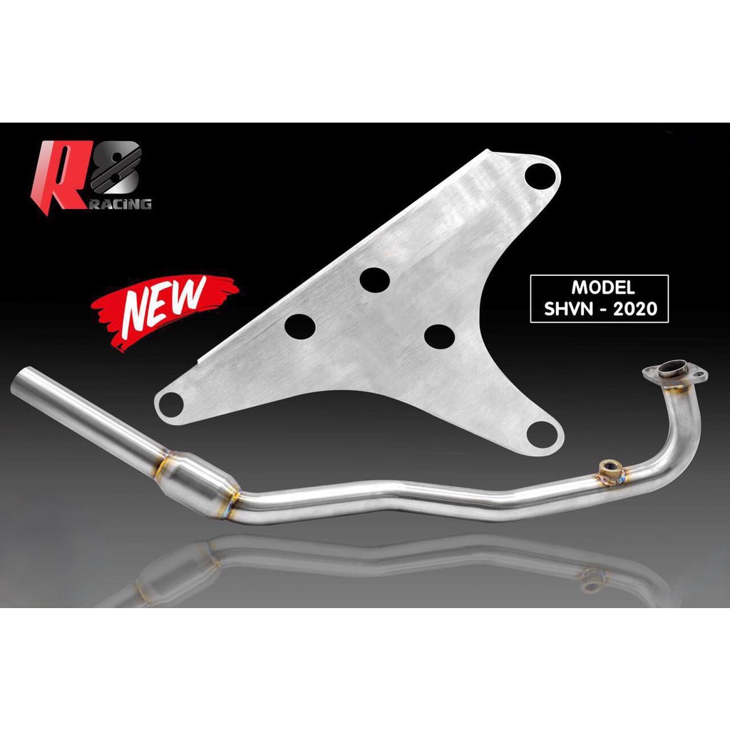 cổ pô 4road SH 2020 INOX 304