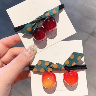 Dây buộc tóc, cột tóc trái cherry siêu HOT...