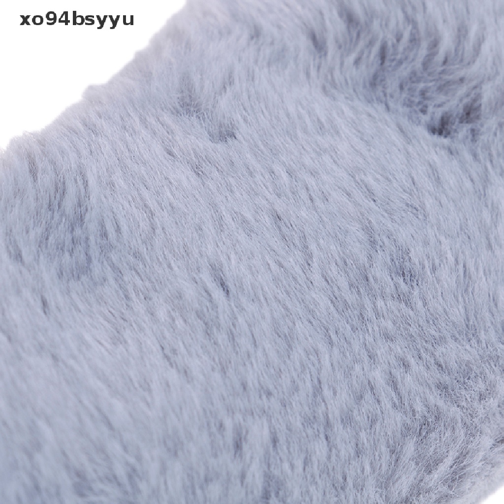 Xo94bsyu 1X Túi Đựng Bút Chì / Đồ Trang Điểm Phối Lông Xù Đáng Yêu Dành Cho Nữ