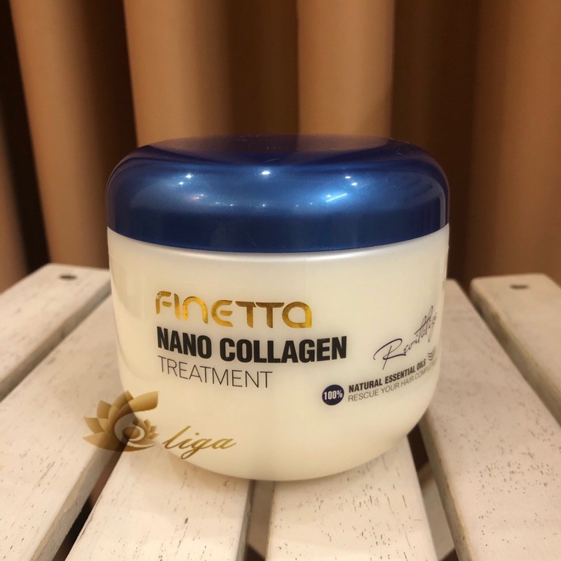 Dưỡng hấp tóc Nano collagen 100% tự nhiên phục hồi tóc dùng hoá chất