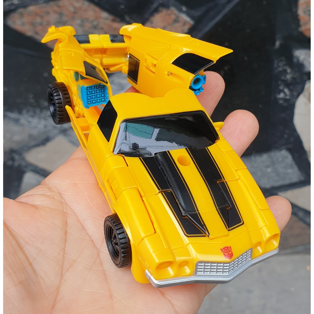 Robot biến hình xe Ô tô Bumblebee cao 11cm, màu vàng nhiều bước Transformers - Hasbro