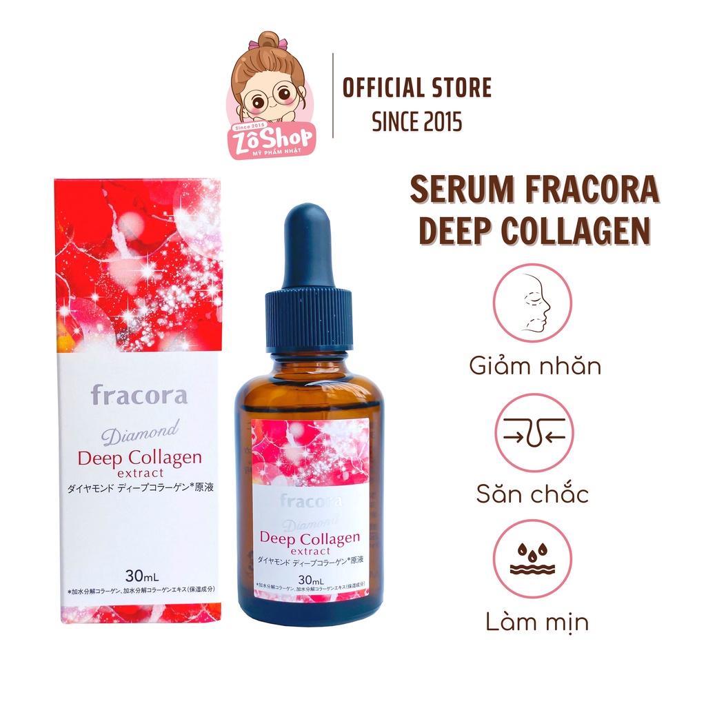 Serum Fracora Chống Lão Hóa Siêu Cấp Fracora Diamond Deep Collagen Undiluted Solution (30ml)