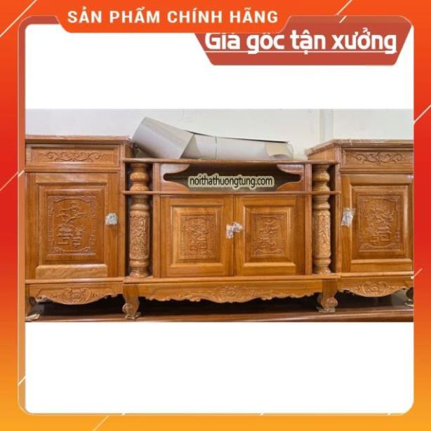 [Freeship 10] Kệ TiVi 2m Gỗ Gõ Đỏ ( Cột Nhỏ ) - Nội Thất Gia Đình - Nội Thất Sài Gòn sản phẩm chất lượng