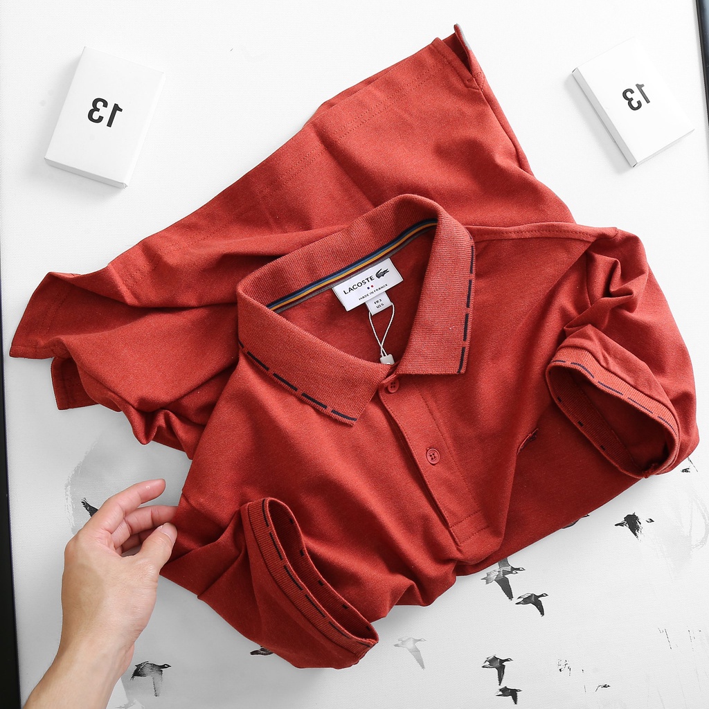 Áo thun Po.lo Phối Cổ  chất thun xịn mềm mịn co giãn thoải mái cả ngày đẹpcháyhàng vài mã rồi anh em