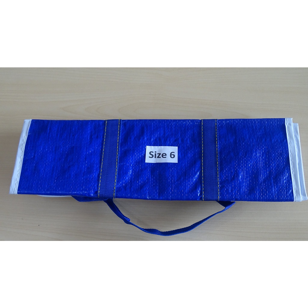 Giỏ đựng cá túi bạt xanh