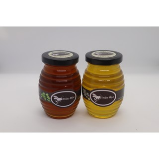 Combo 2 hũ 400ml mật ong  hoa cỏ + hoa nhãn loại đặc biệt