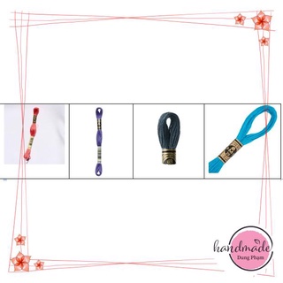 BẢNG 19  [ Giá 6 sợi dài 1m2] CHỈ COTTON THÊU TRANH CHỮ THẬP LOẠI ĐẸP DAI SỢI KHÔNG XÙ