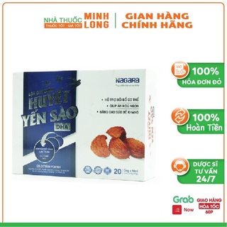 Huyết Yến Sào DHA+. Hỗ trợ bồi bổ cơ thể, tiêu hóa tốt, tăng cường sức đề kháng, ăn ngon ngủ ngon cho bé