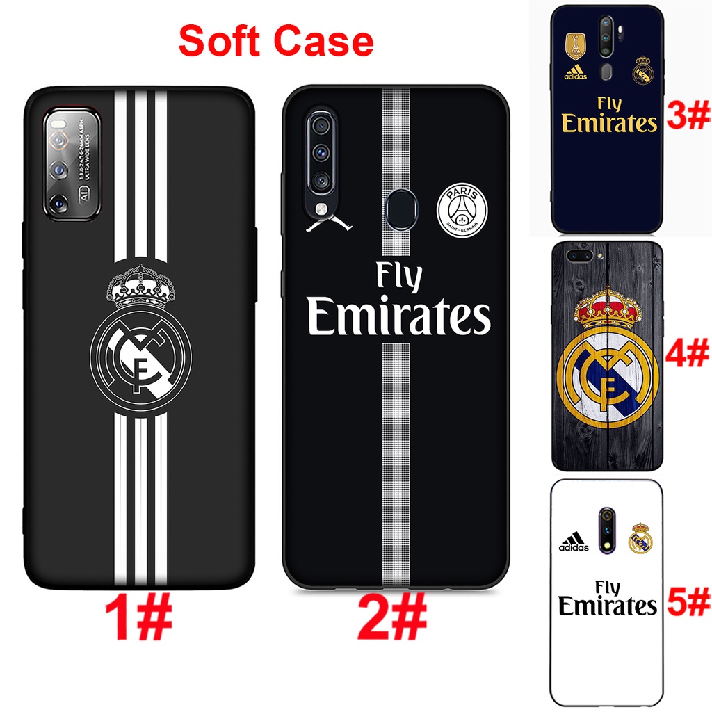 Ốp Điện Thoại Mềm Hình Logo Real Madrid Jersey Cho Xiaomi Mi A3 Lite Pro Cc9 Cc9E Max 3 Poco X3 Nfc F2 Pro F3 M3