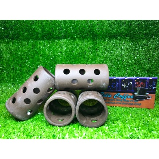 Hang gốm hình trụ 7cm - Đồ chơi, nơi trú ẩn cho Tép cảnh, Pleco, cá chuột....
