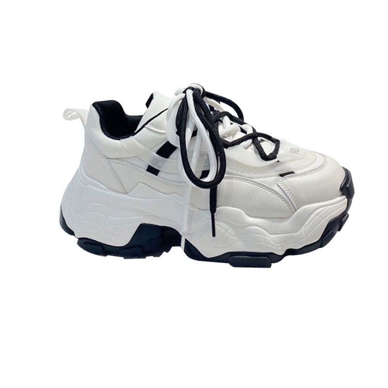 Giày Thể Thao Đế Dày Tăng Chiều Cao Thoải Mái Phong Cách Mới Mùa Thu Cho Nữ