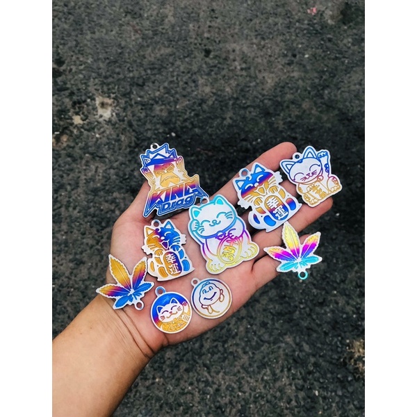 Móc Chìa Khóa Titan Trang Trí Xe