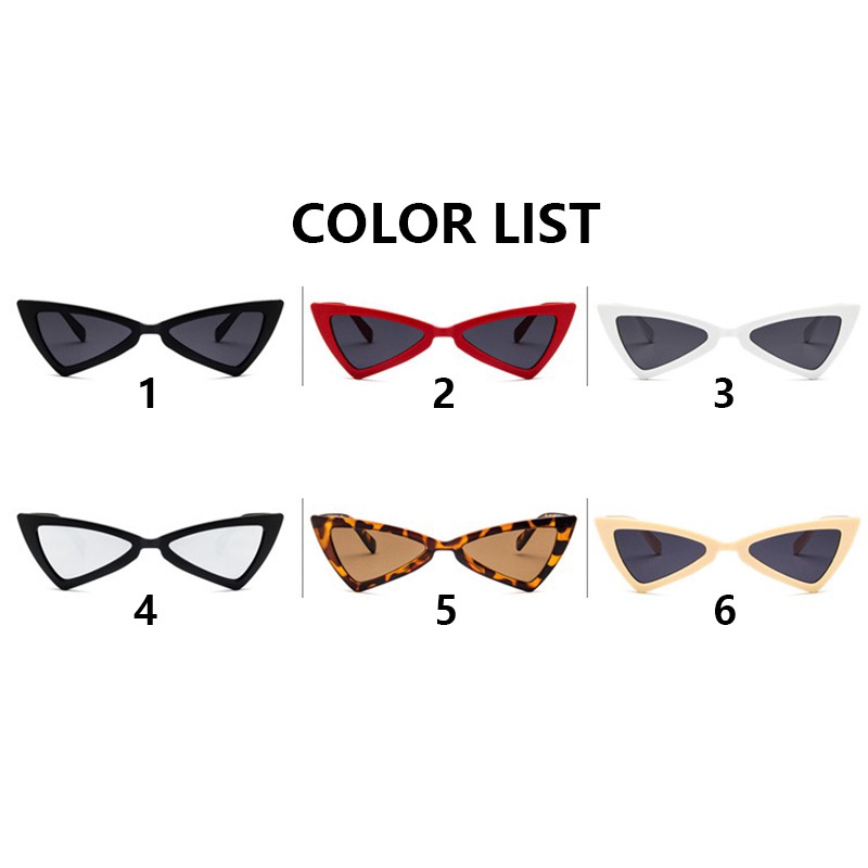 Kính mát mắt mèo phong cách retro Hàn Quốc