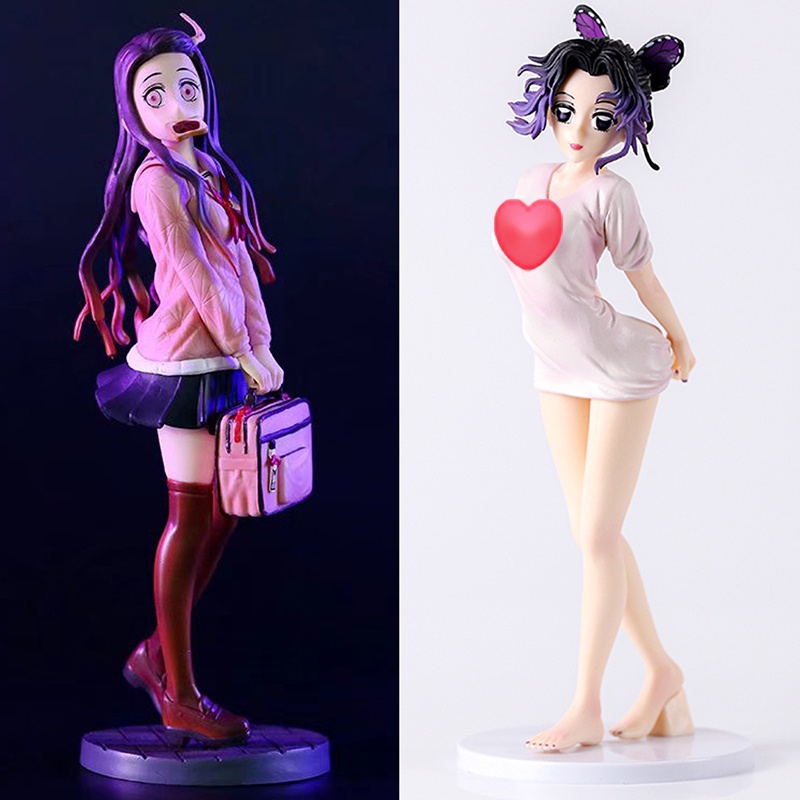 Mô Hình Nhân Vật Kimetsu No Yaiba Mặc Đồ Bơi 25cm Bằng PVC