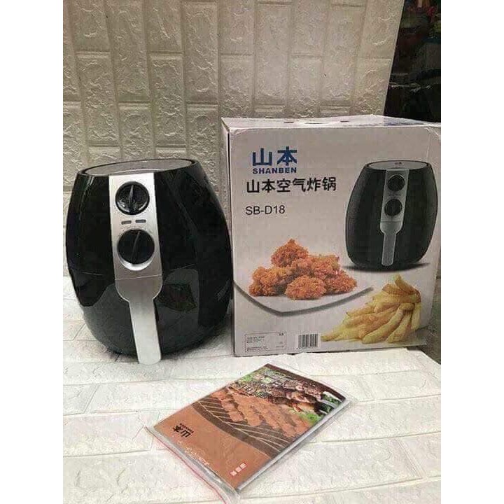 NỒI CHIÊN KHÔNG DẦU SHANBEN D18