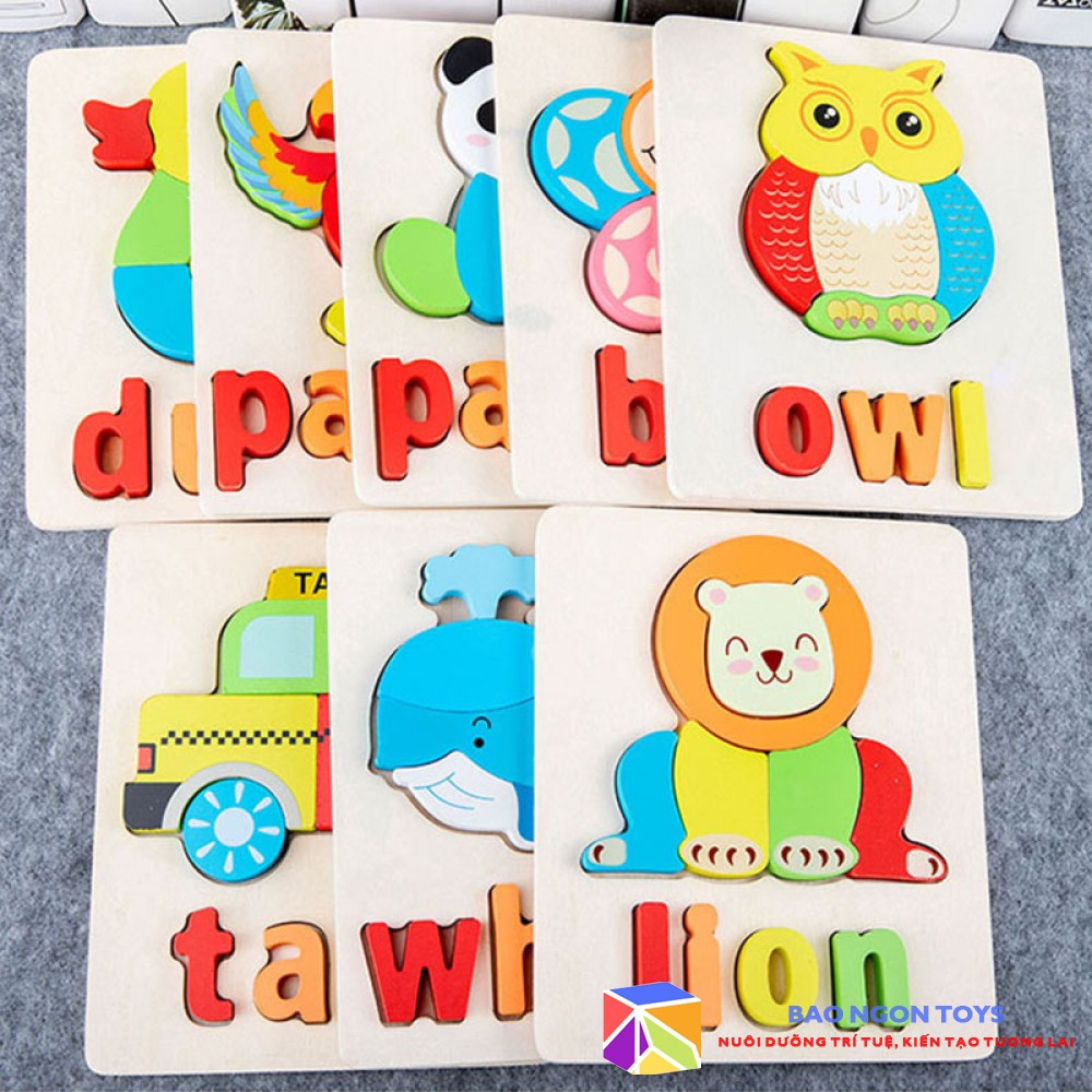 BẢNG XẾP HÌNH VÀ CHỮ CÁI THÔNG MINH CHO BÉ - BAO NGON TOYS