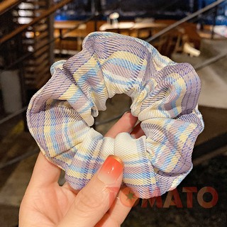 Cột Tóc Vải, Buộc Tóc Scrunchies Phong Cách Hàn Quốc
