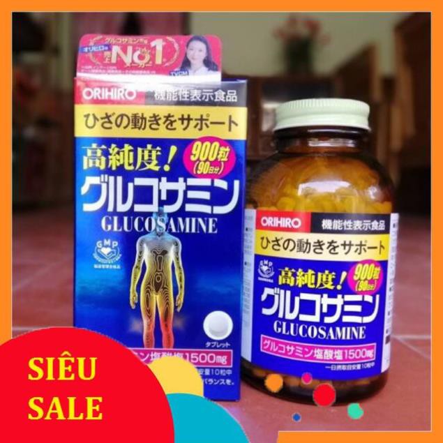 ( RẺ VÔ ĐỊCH) Viên uống Glucosamine 900 viên Nhật Bản