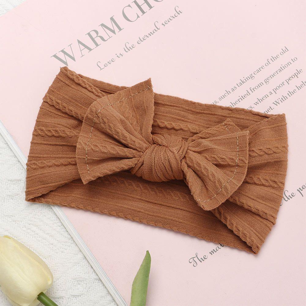 Băng Đô Nơ Co Giãn Mềm Mại Cho Bé