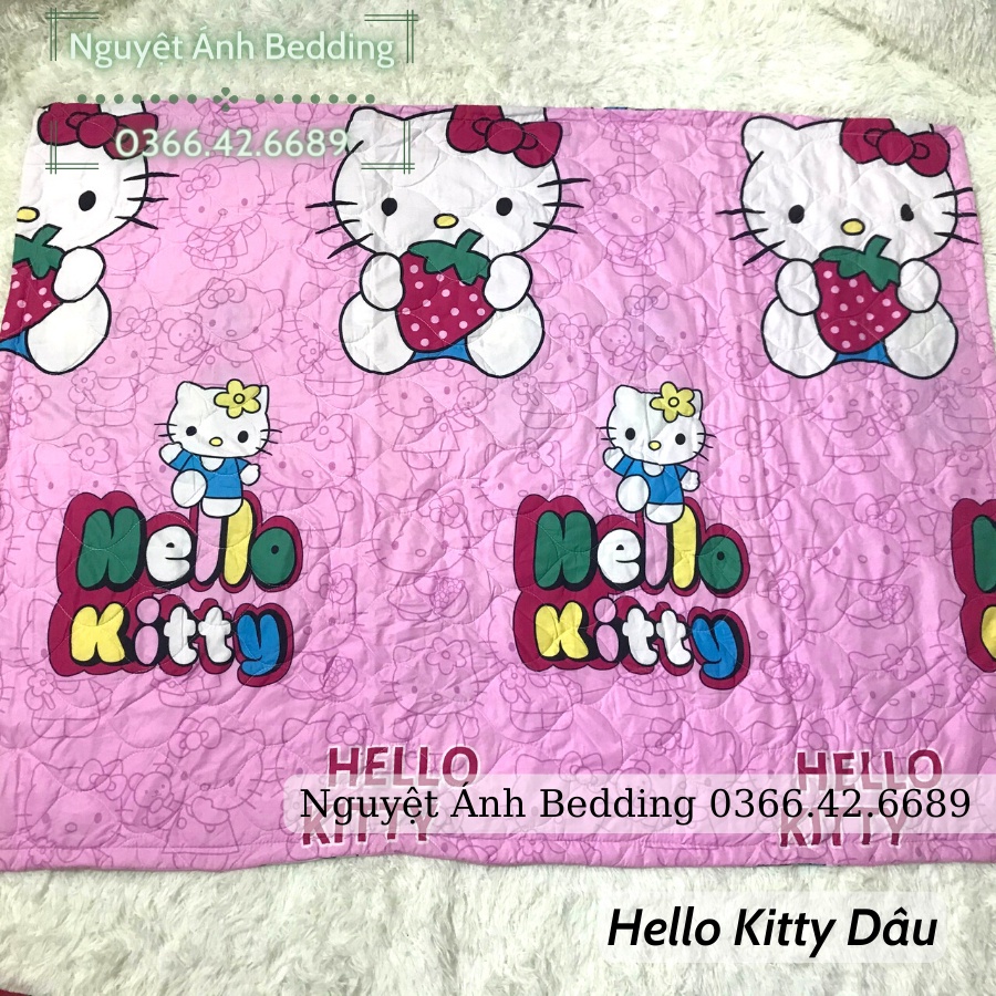 (Bán chạy No1) Chăn size nhỡ 1mx1m4 cho bé Gái đi học mẫu Công Chúa Elsa Anna , chăn hè thu, mền chần bông gòn trẻ em