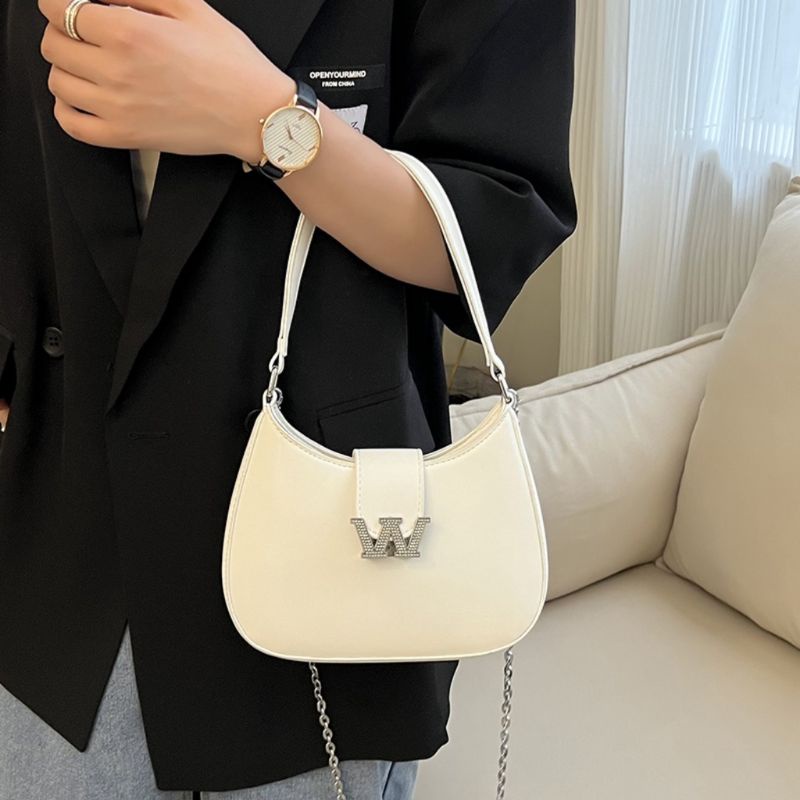 Túi xách nữ kẹp nách mini đeo chéo đẹp đeo vai da pu dáng trơn đi tiệc đi chơi cao cấp giá rẻ TX-107