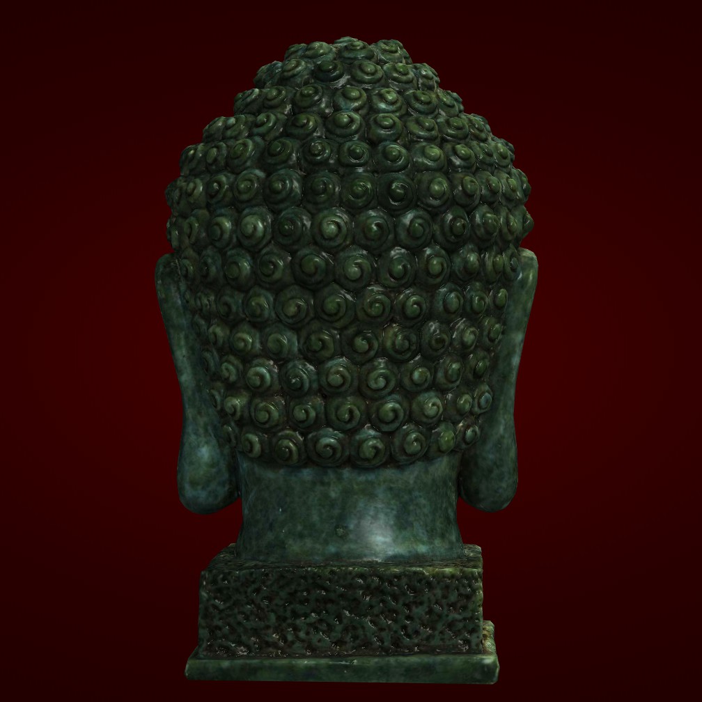 Tượng Phật Thich Ca - Xưởng E3D - Decor phòng khách - Trang trí hồ cá - PH 007