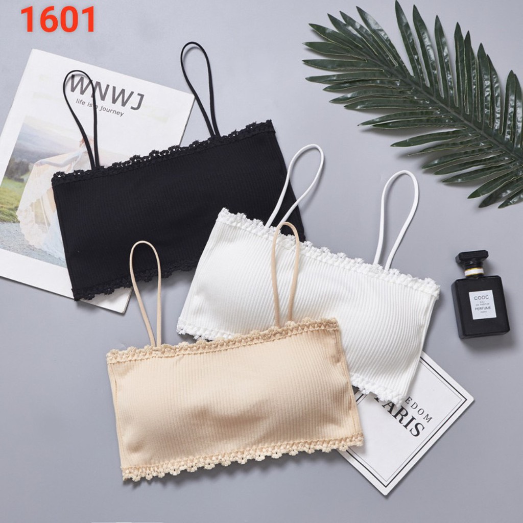 Áo Bra Ống Gân Tăm 2 Dây Trẻ Trung Sành Điệu - Mbra94