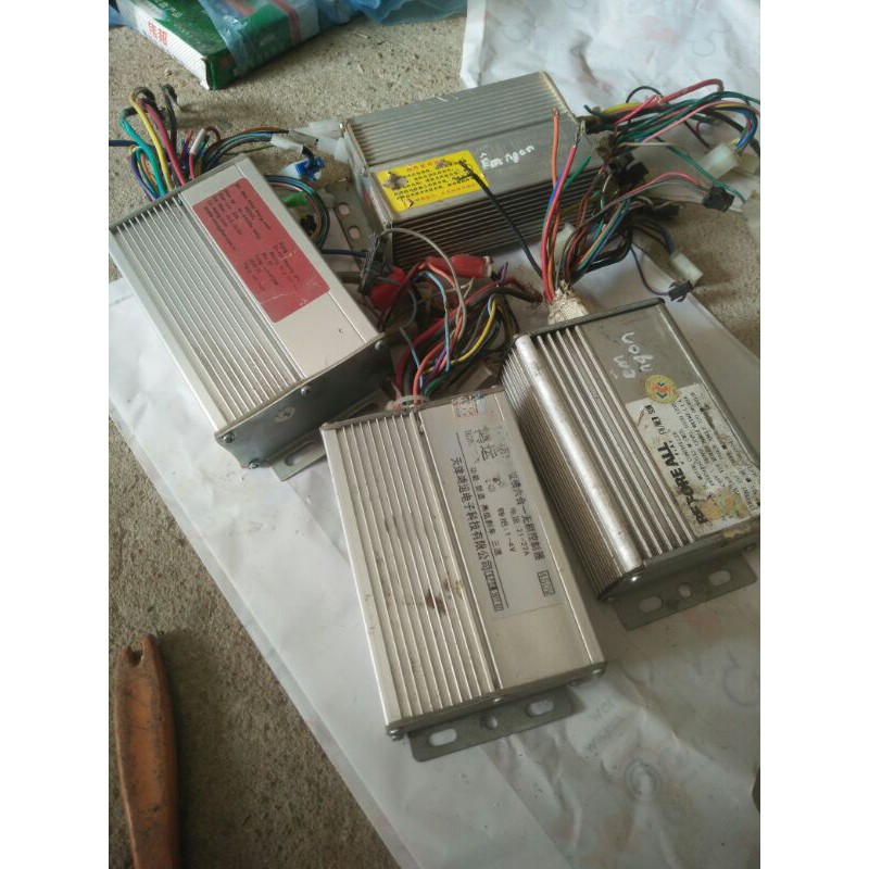 IC Điều tốc xe máy điện cũ loại 9 mofet. (Vẫn còn hoạt động tốt)