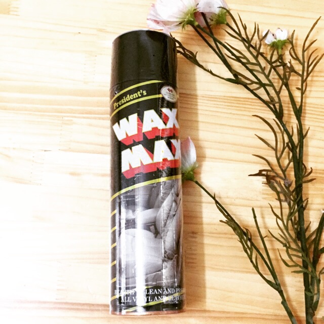 Xịt nội thất Wax Max mùi hương bruit ( hoa quả, trái cây)/ bình xịt đánh bóng và làm sạch đồ da, gỗ, nhựa, cao su...