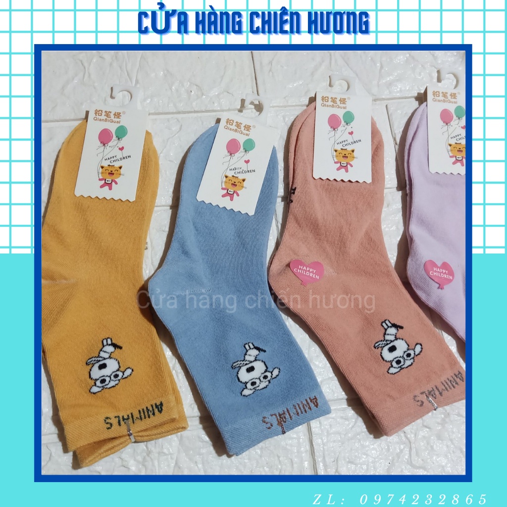 Tất Vớ Trẻ Em Nhiều Size 1-4, 4-8, 9-12