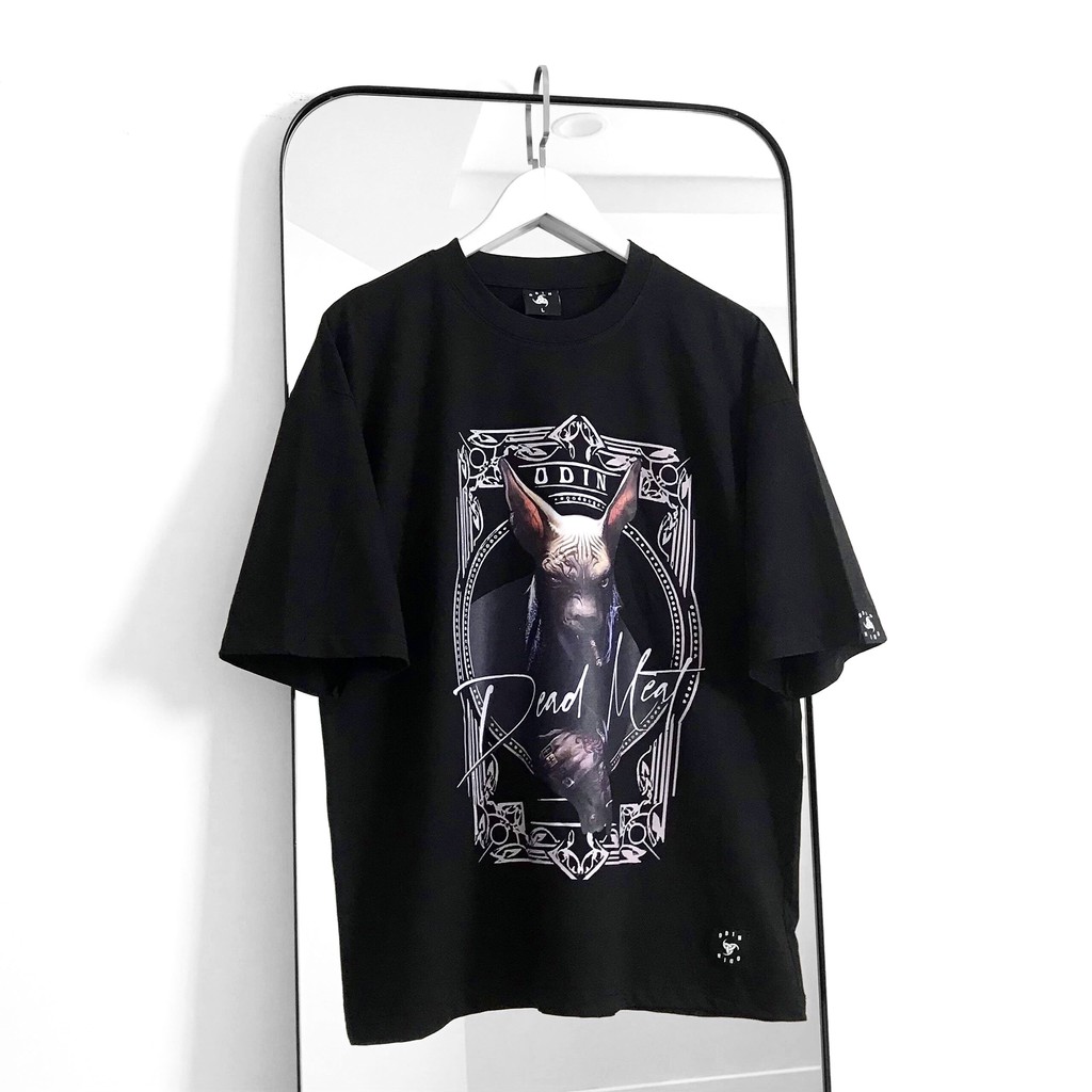 Áo thun tay lỡ Oversize The Boss Cat, áo phông cotton nam nữ unisex, ODIN CLOTHING | BigBuy360 - bigbuy360.vn