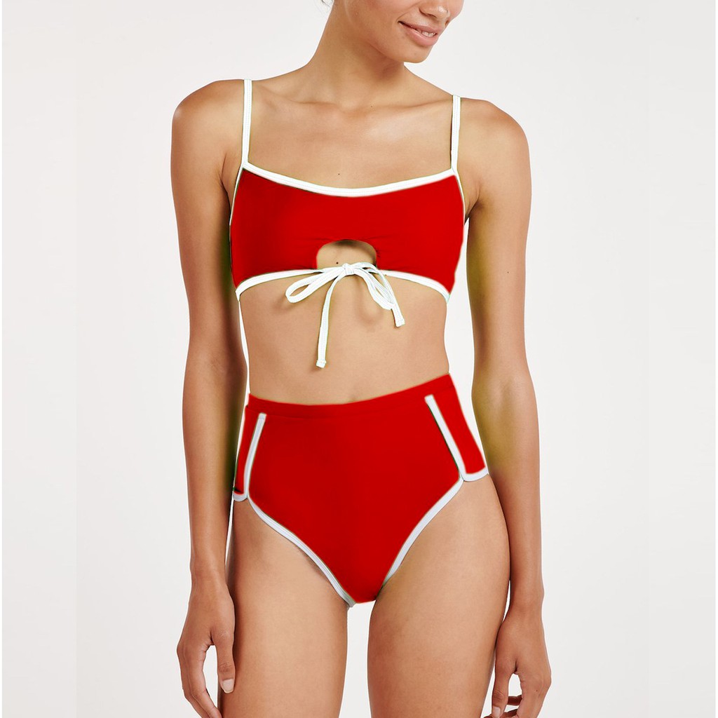 Bộ Đồ Bơi Hai Mảnh Lưng Cao Xinh Xắn Dành Cho Nữ 19 C 376 | BigBuy360 - bigbuy360.vn