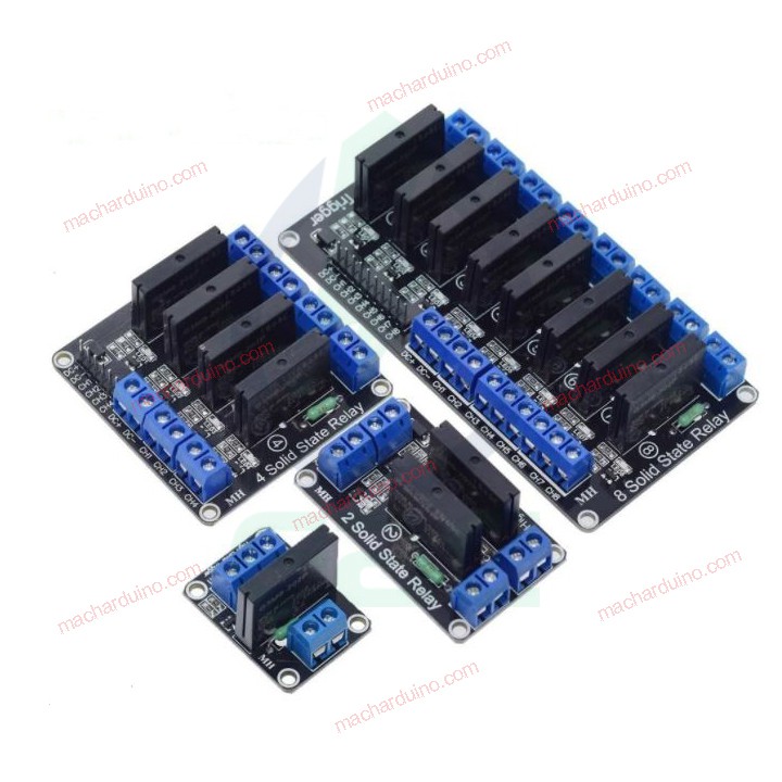Module 1 – 2 – 4 – 8 Relay Rắn SSR 5VDC