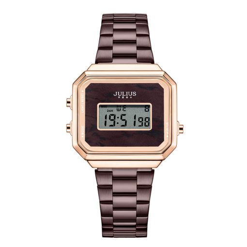 Đồng Hồ Nữ JA-1347C Julius Hàn Quốc Dây Thép