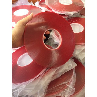 Cuộn băng dính 2 mặt cường lực siêu dính nhiều kích thước lựa chọn