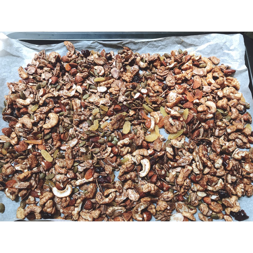 Granola - Ngũ cốc giảm cân không đường vị mật ong, cacao | BigBuy360 - bigbuy360.vn