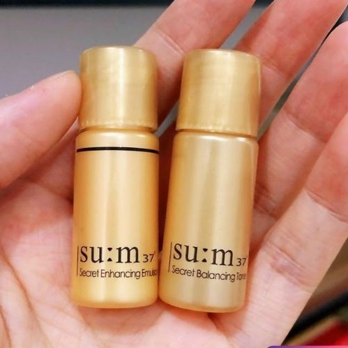Sum37 Nước Cân Bằng Và Sữa Dưỡng Su:M37 Secret Enhancing Emulsion Balancing Toner 5Ml