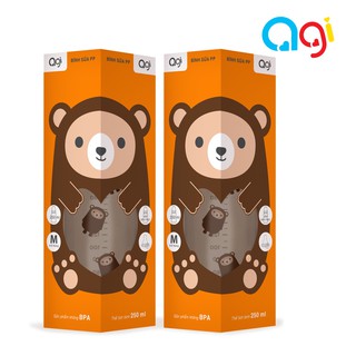 Bình sữa PP Agi 250ml ( Giao mẫu ngẫu nhiên )