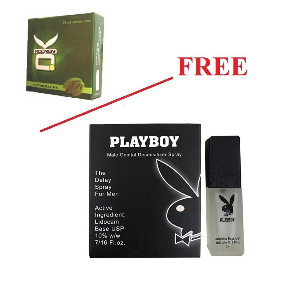 Chai xịt PlayBoy Hương Bạc Hà Chính Hãng