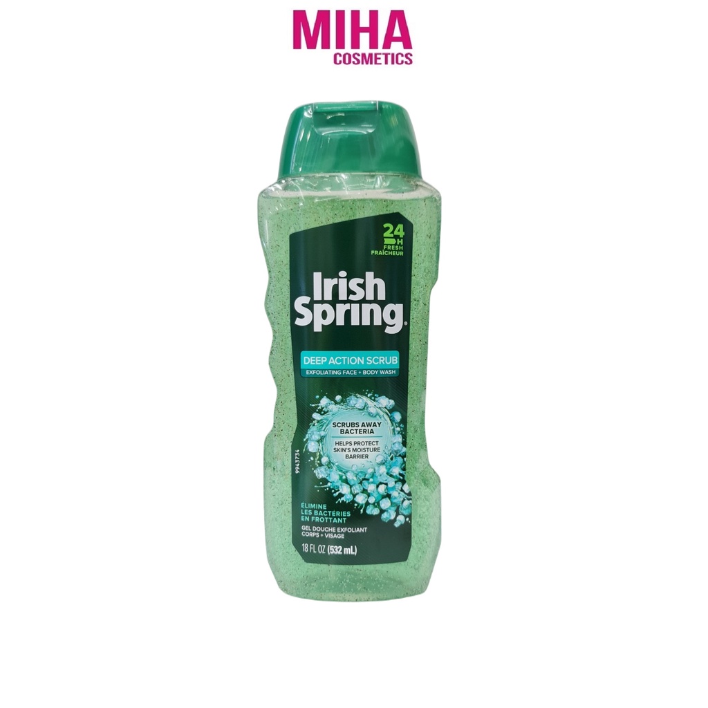 Sữa Tắm Dành Cho Nam Irish Spring Body Wash 532ml USA
