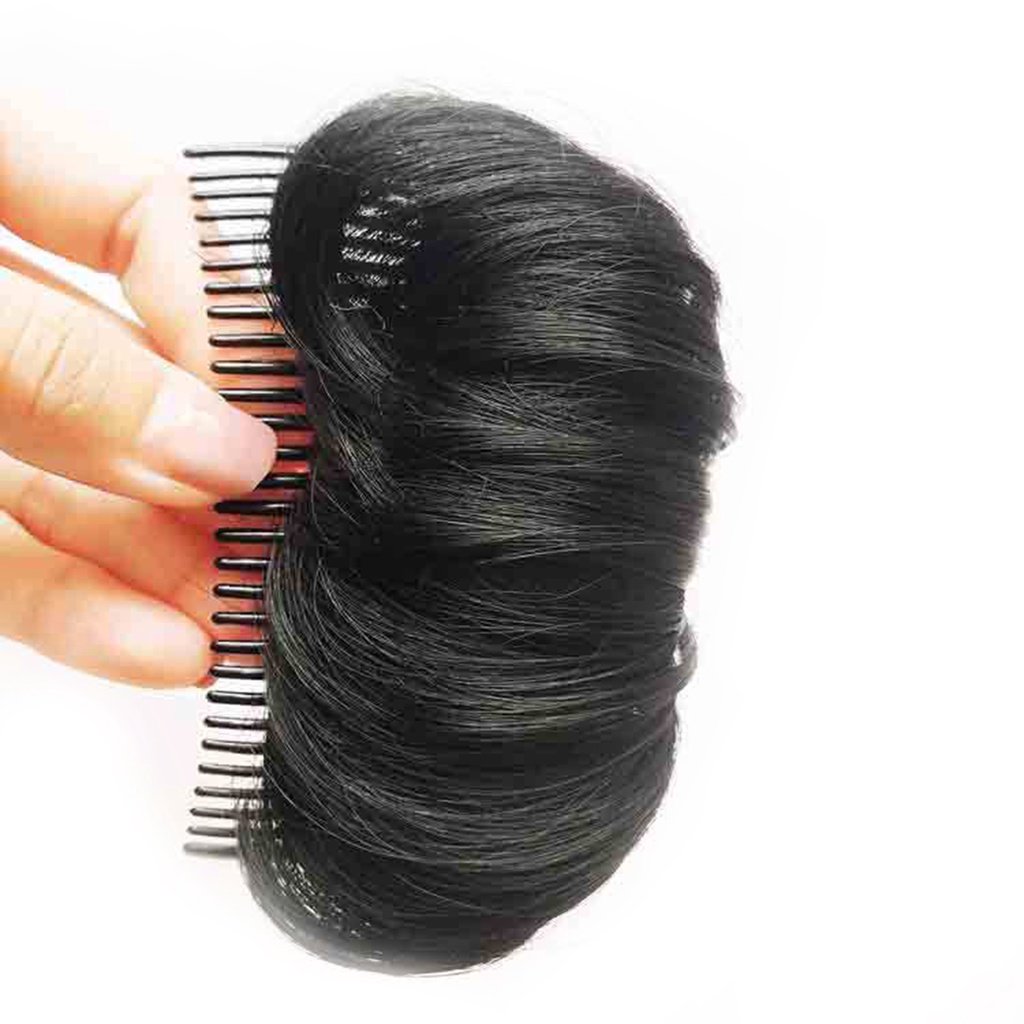 Băng Đô Cài Tóc Đính Nơ Bằng Sợi Nhân Tạo Thời Trang Cho Nữ