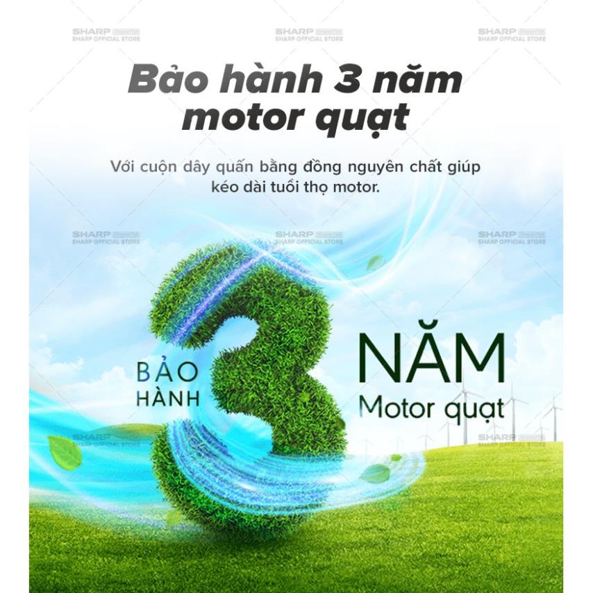 Quạt Lửng Sharp PJ-L40RV-WH Chính Hãng