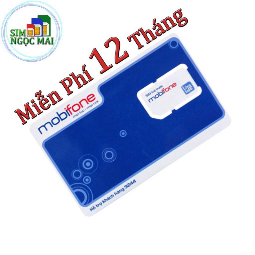 GIÁ CỰC KHỦNG Sim 4G Mobifone F120WF Trọn Gói 1 Năm - Không Giới Hạn Data - 1gb/ngày - 360gb/năm - xài thaga GIÁ CỰC KHỦ