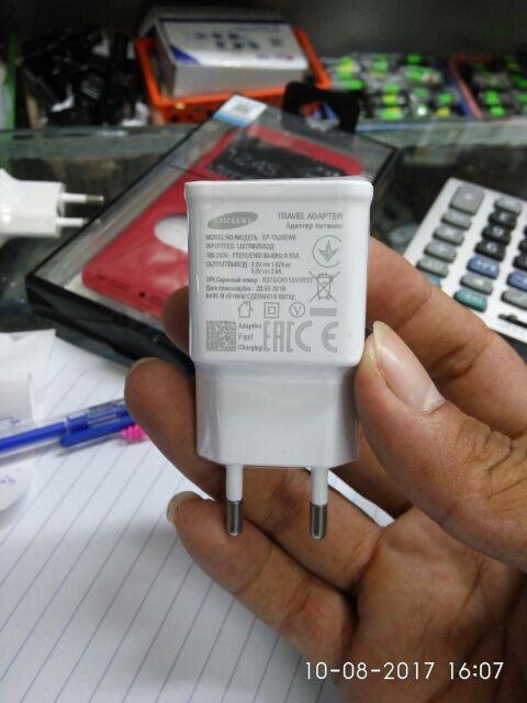 Củ sạc xịn Samsung galaxy note 4 trắng