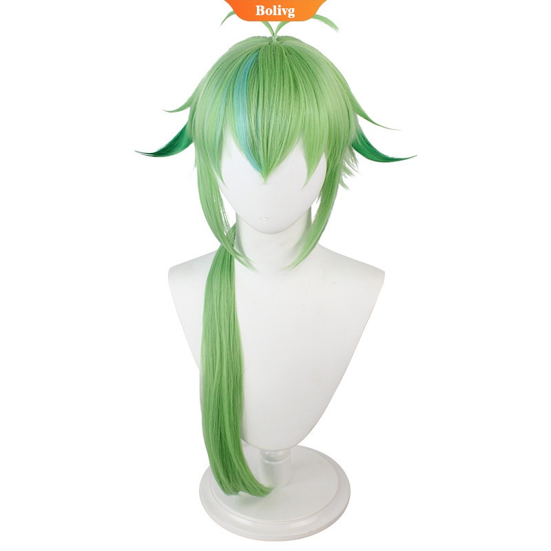 Tóc Giả Hóa Trang Sucrose 80cm Màu Xanh Lá Apple Cho Nam Và Nữ