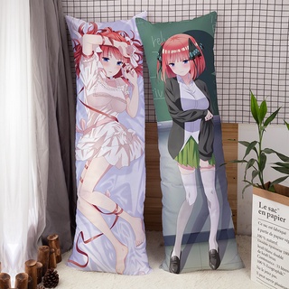 Vỏ Gối Ôm Toàn Thân In Hình Anime The Quintuplets Nakano Nino Dakimakura Nhật Bản